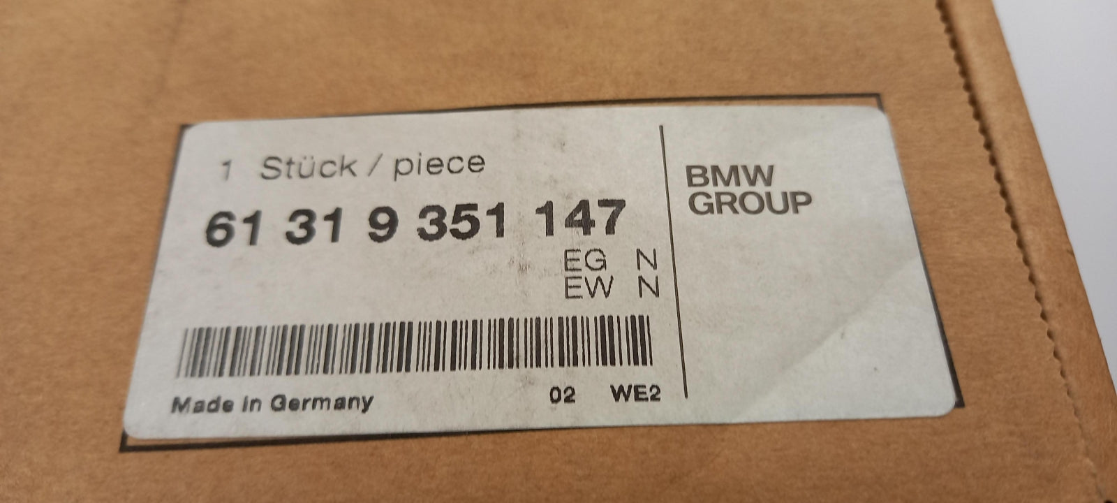 Original OE BMW Lenkstockschalter 61319351147