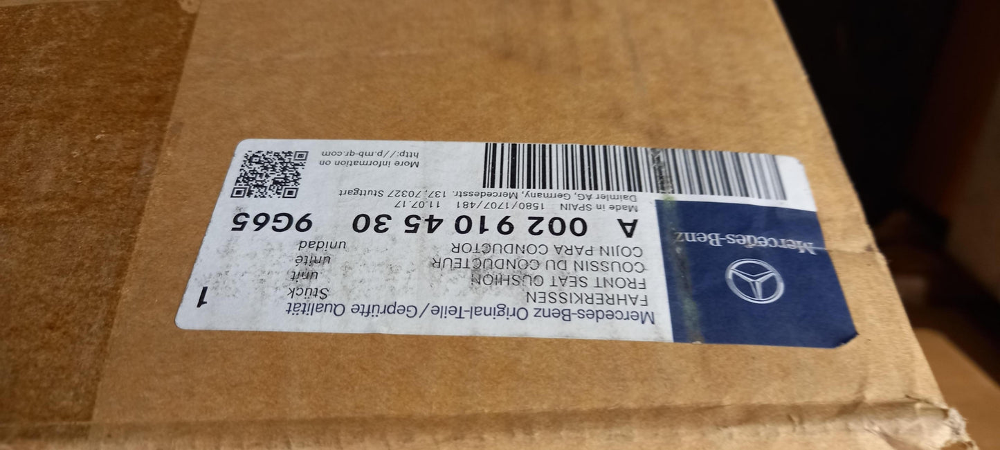Original OE MERCEDES-BENZ Sitz A00291045309G65