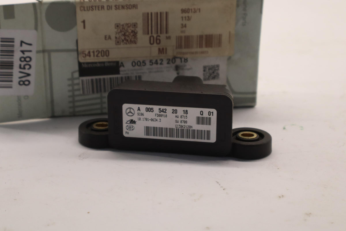 Original OE MERCEDES-BENZ Längs-/Querbeschleunigung Sensor A0055422018
