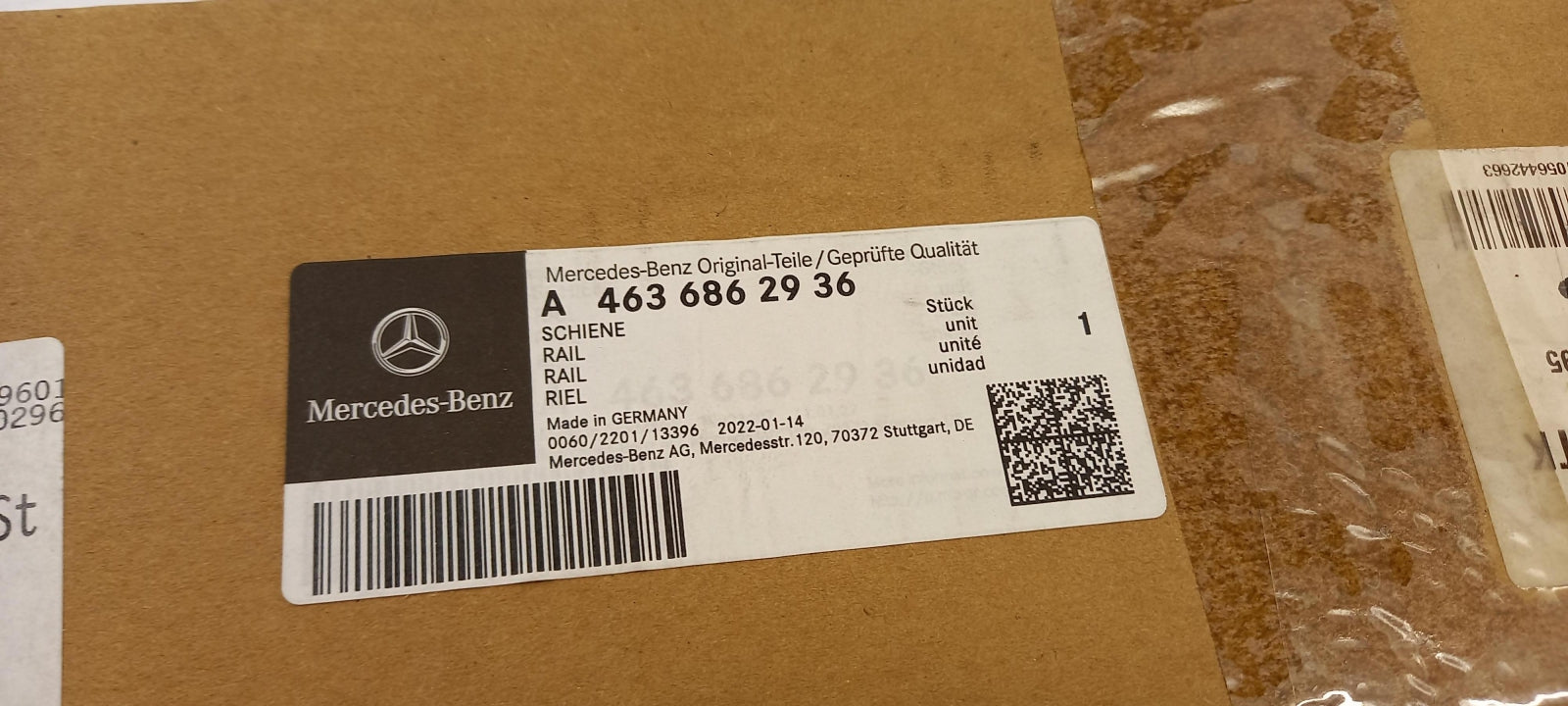 Original OE MERCEDES-BENZ Einstiegsleiste A4636862936