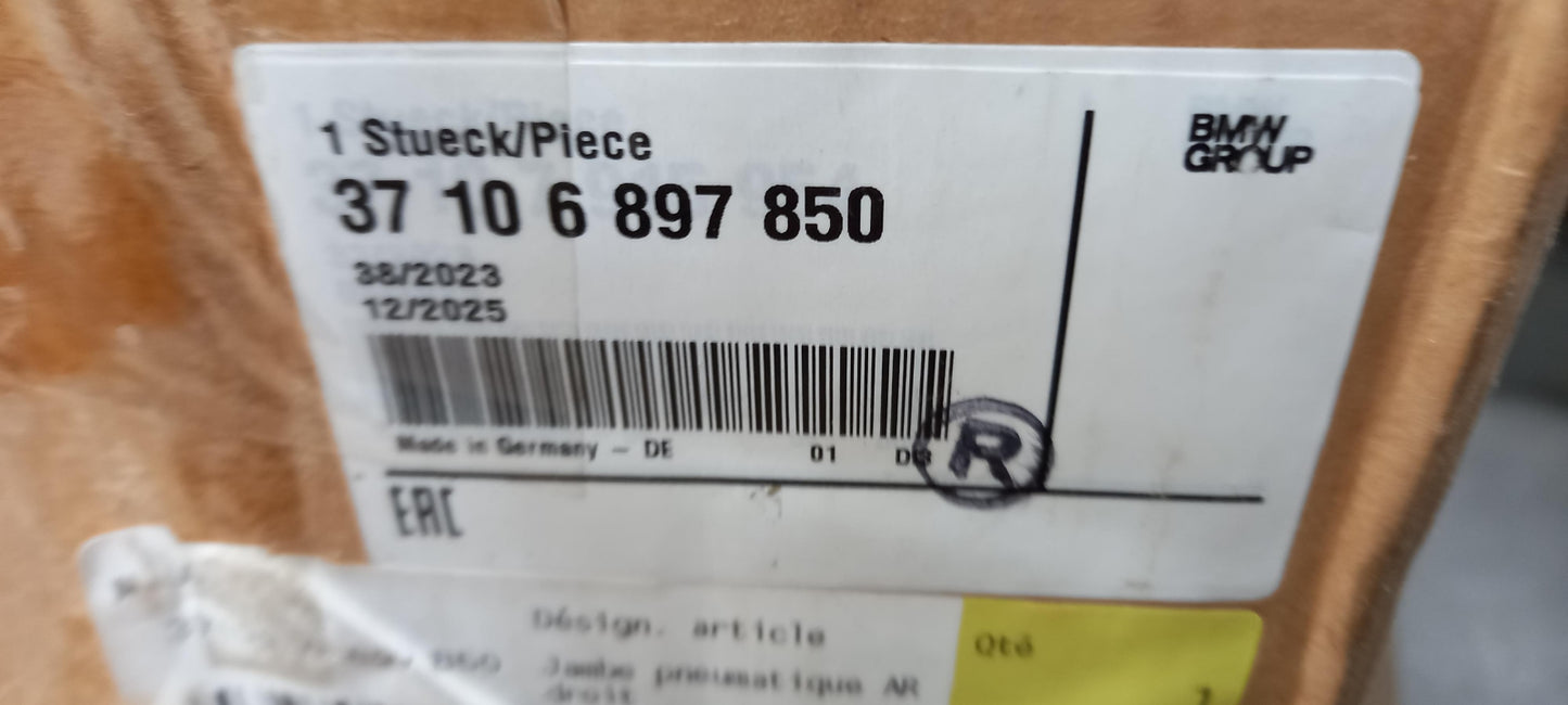 Original OE BMW Federbein Luftfederung 37106897850