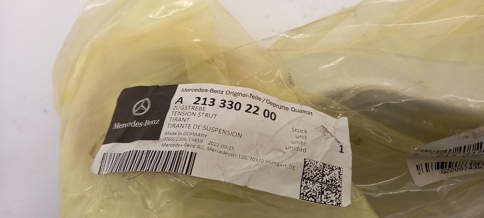 Original OE MERCEDES-BENZ Querlenker A2133302200
