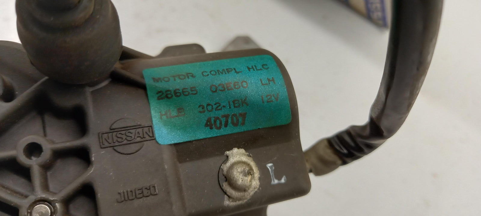 Original OE NISSAN Scheinwerferreinigung Elektromotor 2866503E60