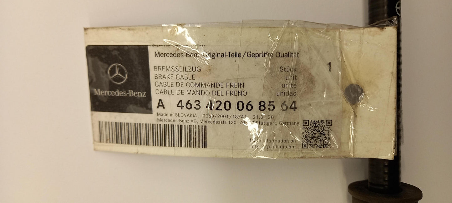 Original OE MERCEDES-BENZ Feststellbremse Seilzug A463420068564