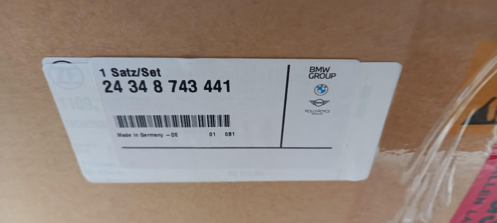 Original BMW G01 G02 G05 G06 G07 G11 G12 G20 G21 G30 Reparatursatz 24348743441
