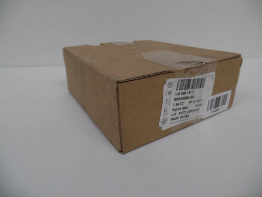 Original AUDI A3 VW Beetle Bora Golf Bremsbeläge + Warnkontakt vorne 1J0698151F
