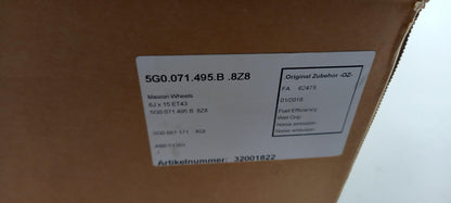 Original VW Golf VII (5G) Alufelge 15 Zoll Brillantsilber 5G0071495B8Z8