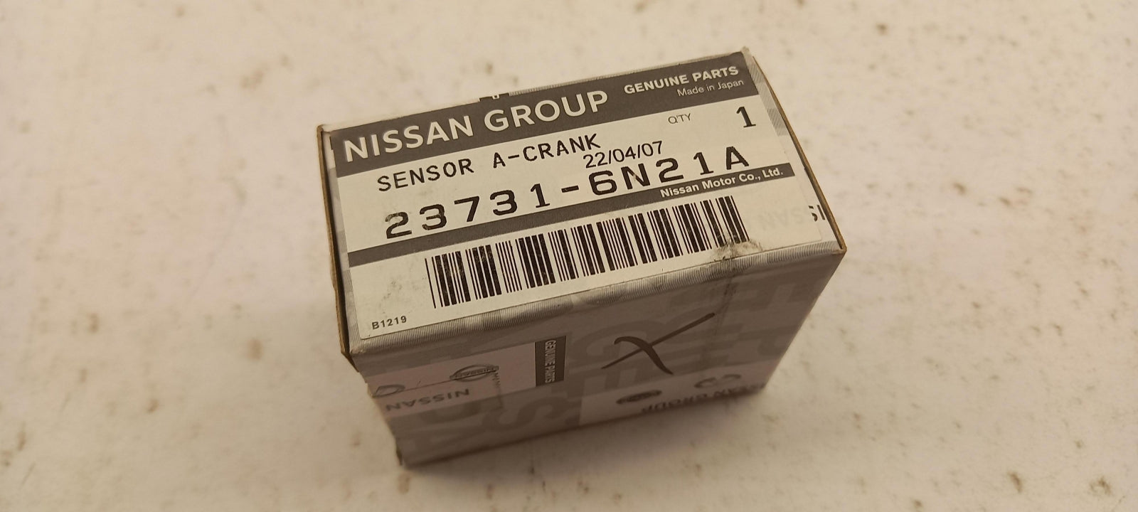 Original OE NISSAN Kurbelwellensensor 237316N21A