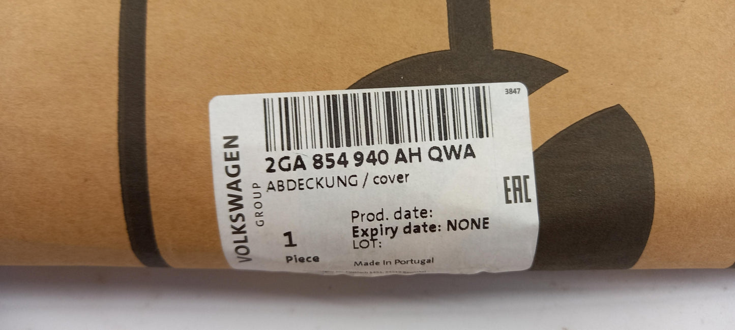 Original VW T-Roc Seitenverkleidung schwarz vorne rechts 2GA854940AHQWA