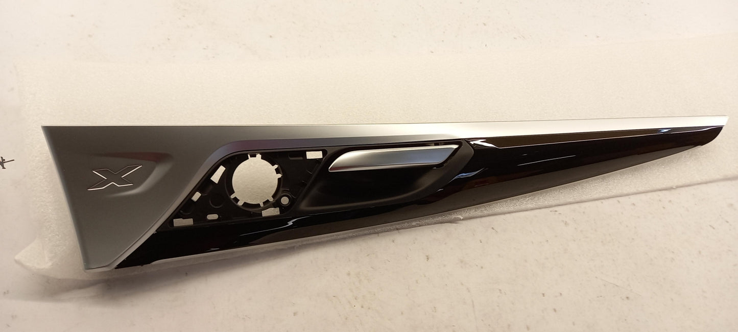Original BMW X3 G01 X4 G02 Tür Blende schwarz hinten links 51427940381