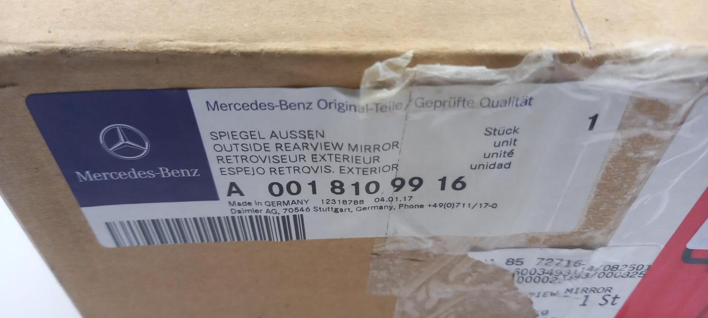 Original OE MERCEDES-BENZ Außenspiegel A0018109916
