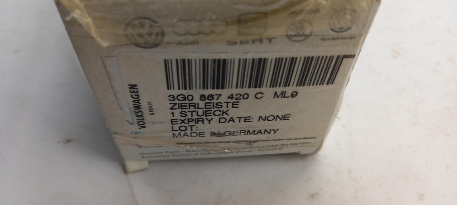 Original OE Volkswagen Zierleiste 3G0867420CML9
