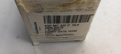 Original OE Volkswagen Zierleiste 3G0867420CML9