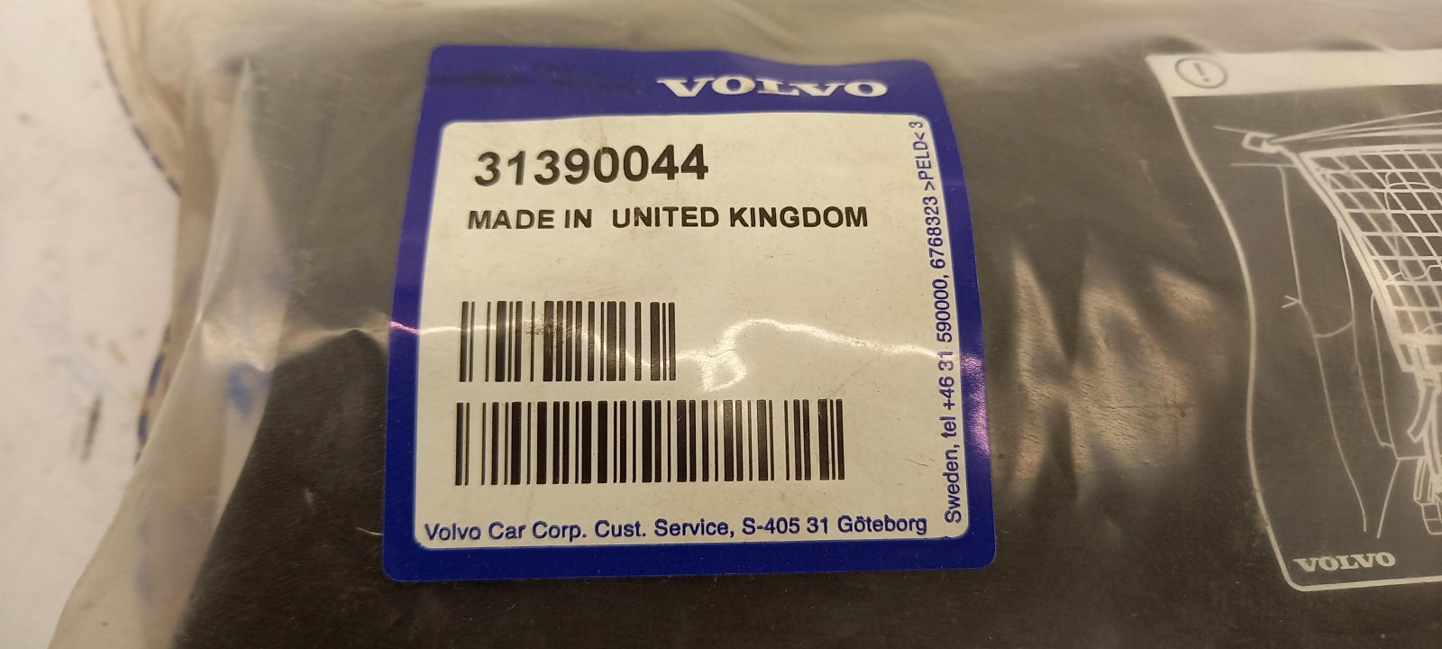 Original OE VOLVO Gepäcknetz 31390044