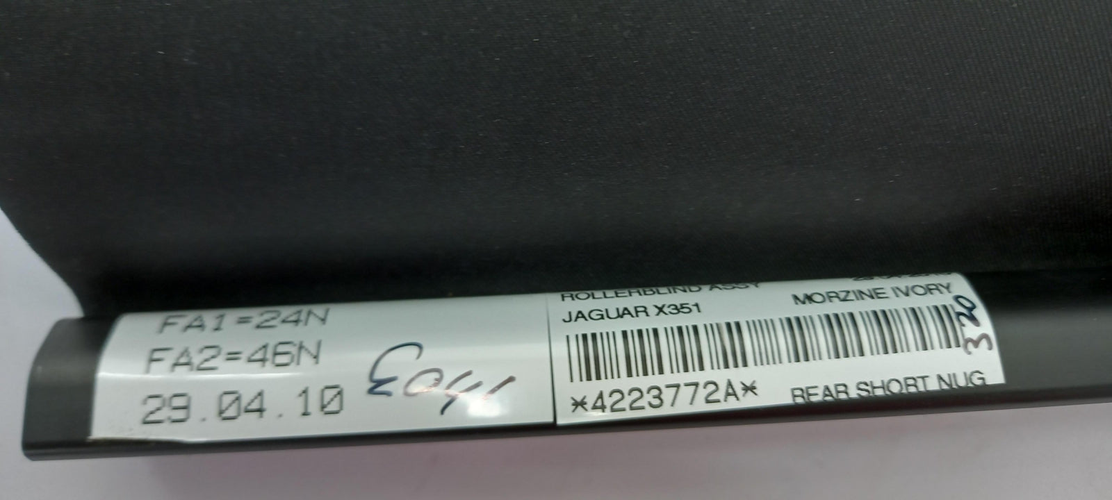 Original OE JAGUAR Sonnenschutz C2D16878NUG