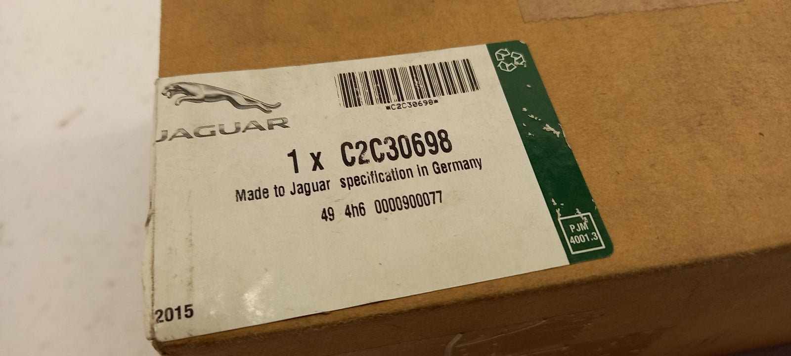 Original OE JAGUAR Türschloss C2C30698