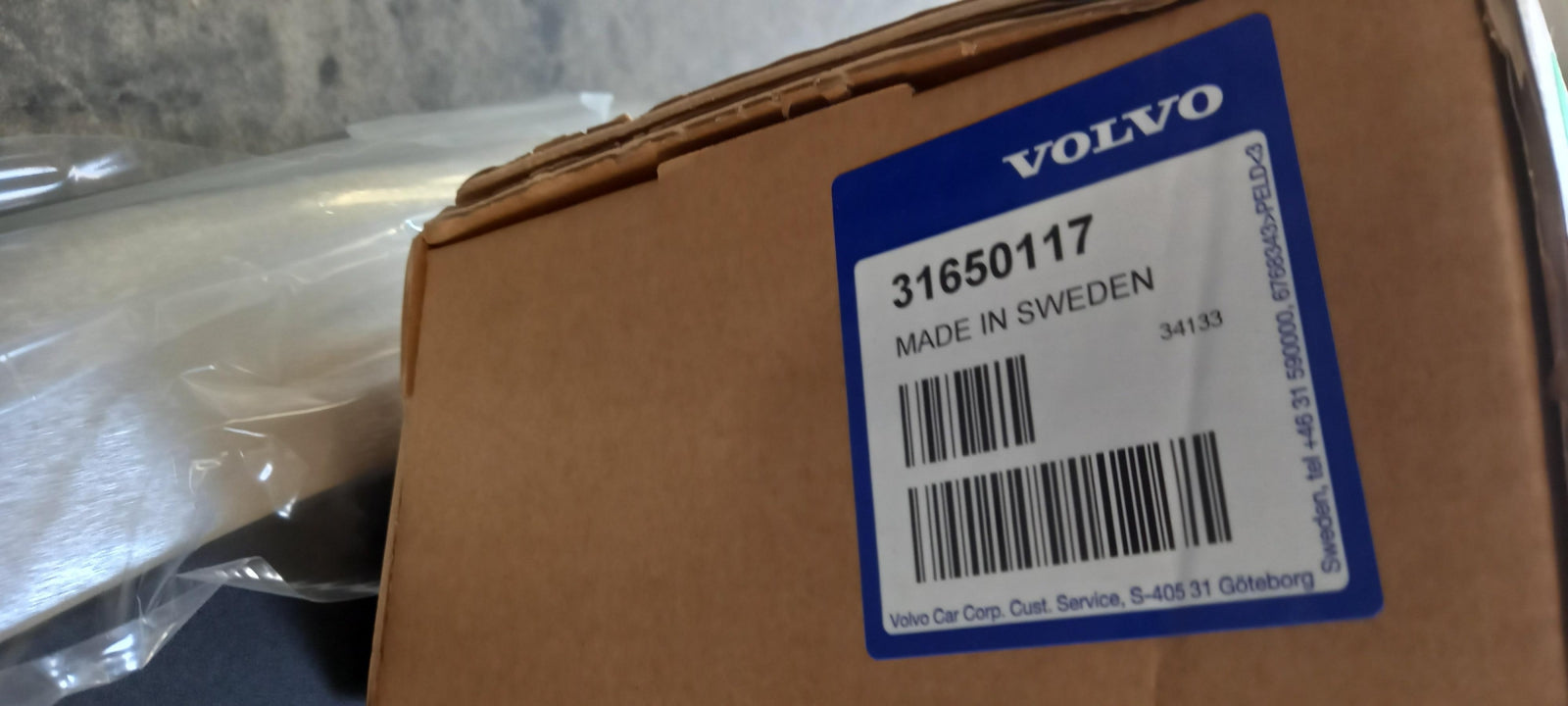 Original VOLVO XC40 2018 - 2022 Stoßfängerabdeckung 31650113