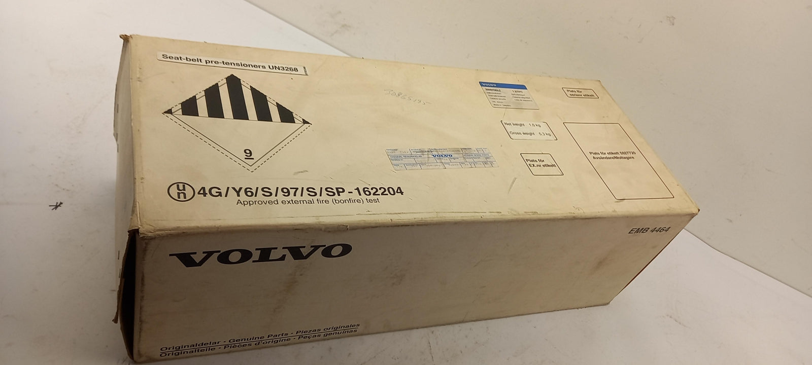 Original OE VOLVO Sicherheitsgurt 30801183