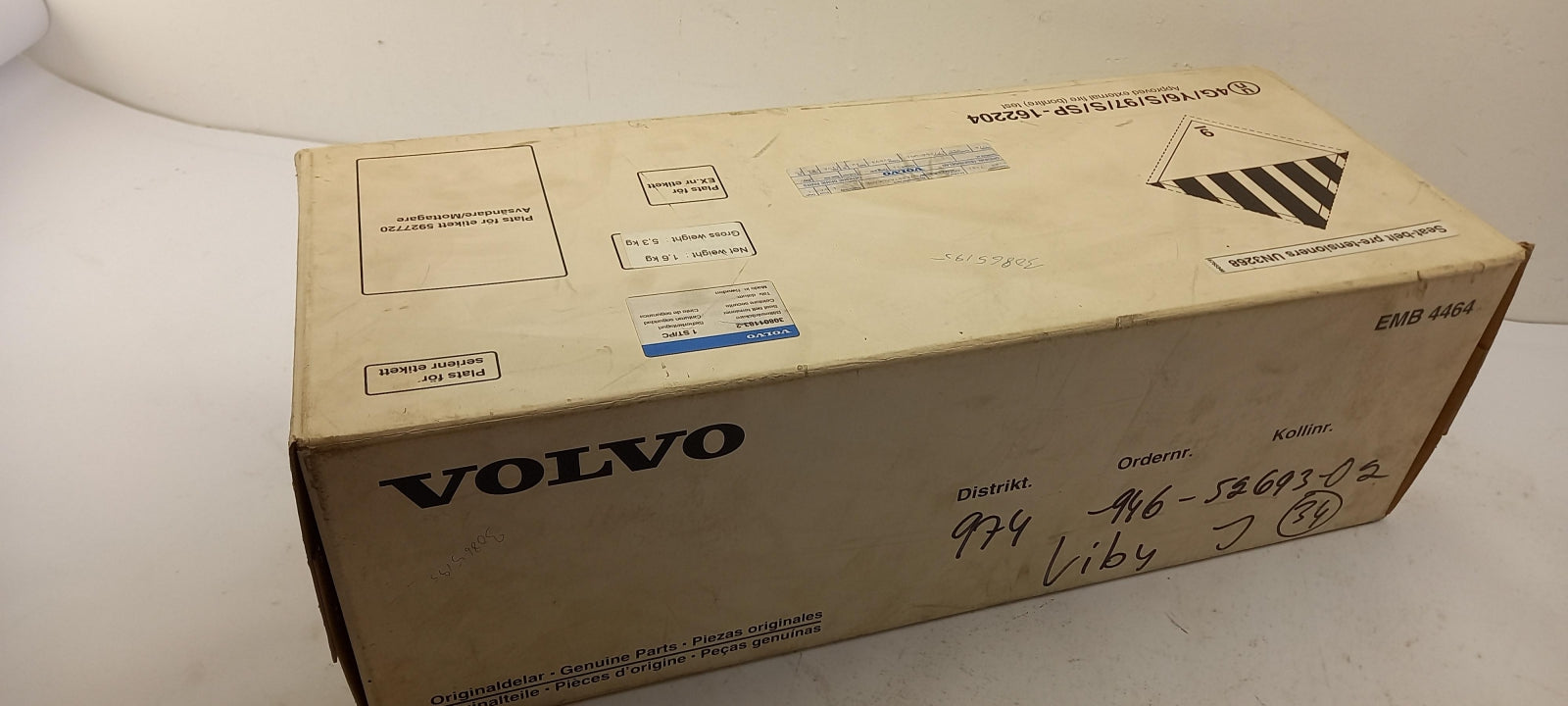 Original OE VOLVO Sicherheitsgurt 30801183