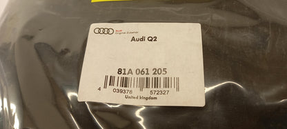 Original AUDI Q2 GA Fahrzeugabdeckung anthrazit 81A061205