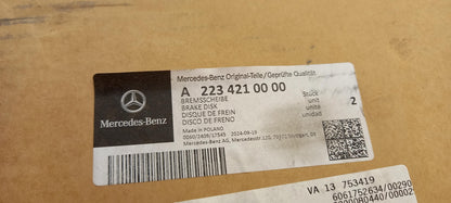 Original OE MERCEDES-BENZ Bremsscheibe (1 Stück) A2234210000