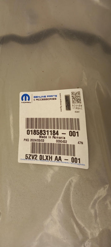 Original OE FIAT Sitzbezug 185831184