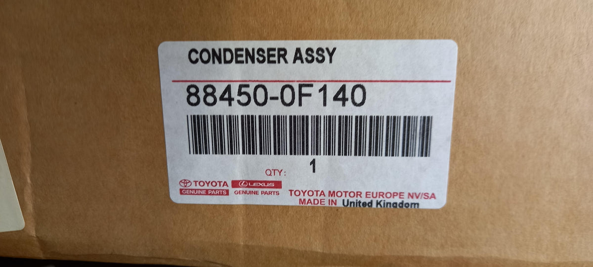 Original OE TOYOTA Klimakondensator 884500F140