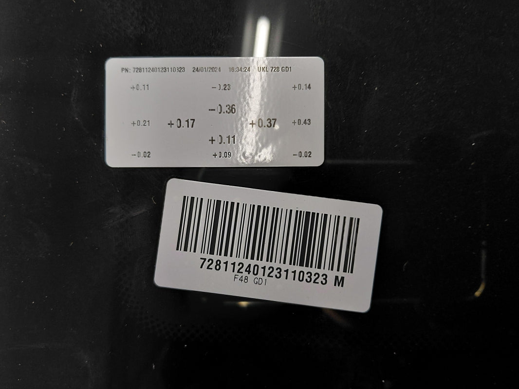 Original BMW X1 F48 F48 LCI Glasdeckel hinten 54107445464