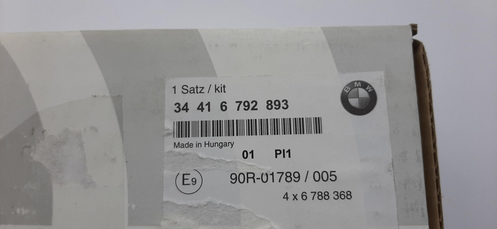Original BMW 7er F03 F03 LCI Bremsbackensatz 34416792893