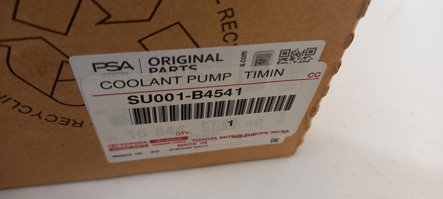 Original OE TOYOTA Wasserpumpe + Zahnriemenkit SU001B4541