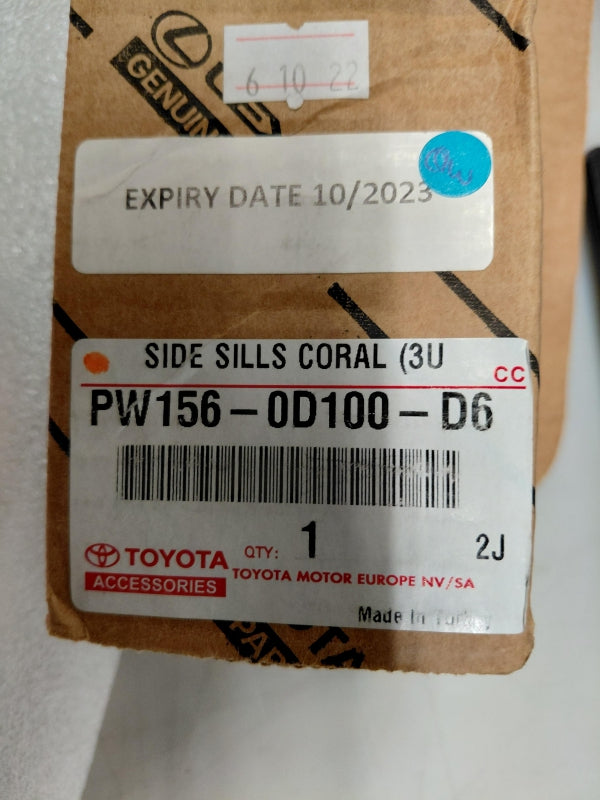 Original TOYOTA Yaris XP210 Türzierleisten Satz PW1560D100D6