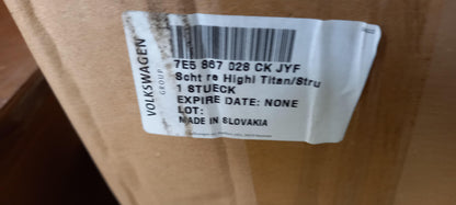 Original VW Transporter T6 Schiebetürverkleidung titanschwarz 7E5867028CKJYF