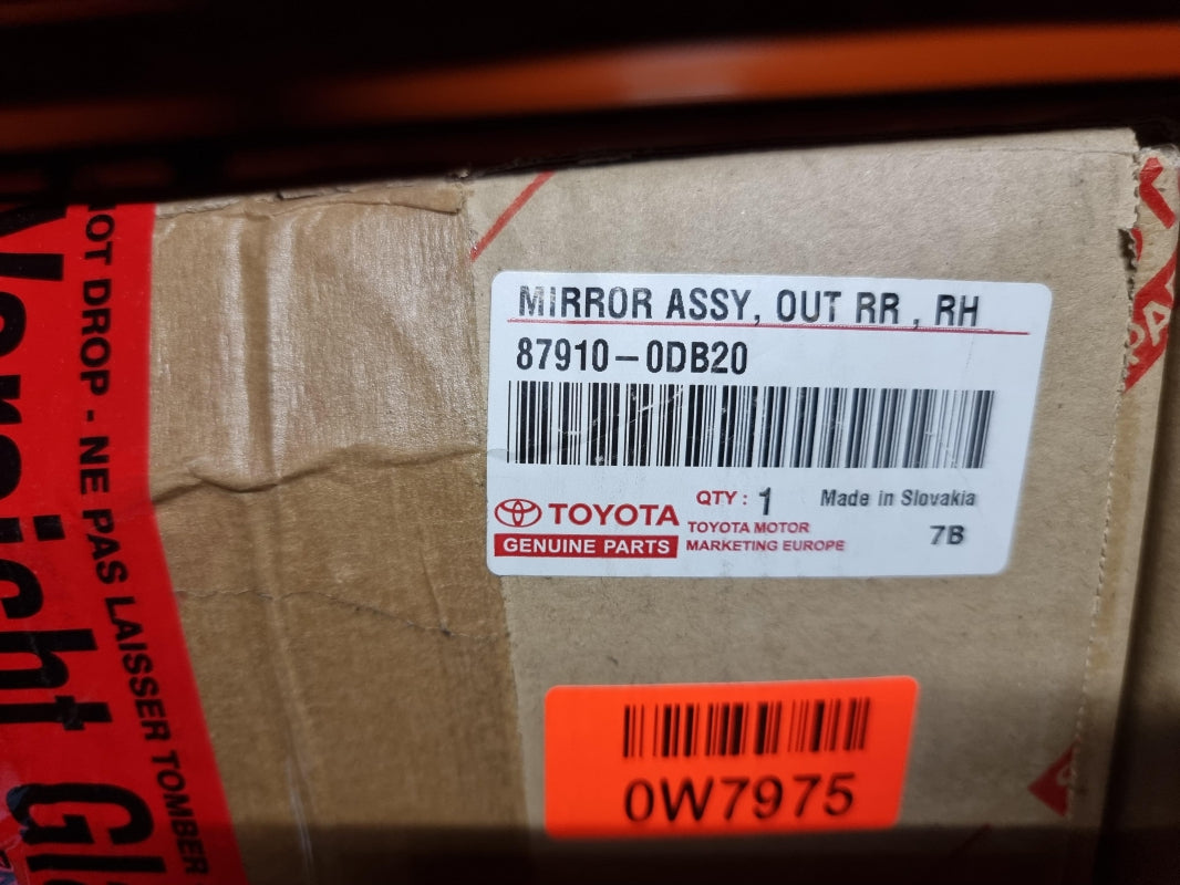 Original OE TOYOTA Außenspiegel 879100DB20