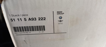 Original BMW 1er F70 M Frontaufsatz schwarz rechts 51115A93222