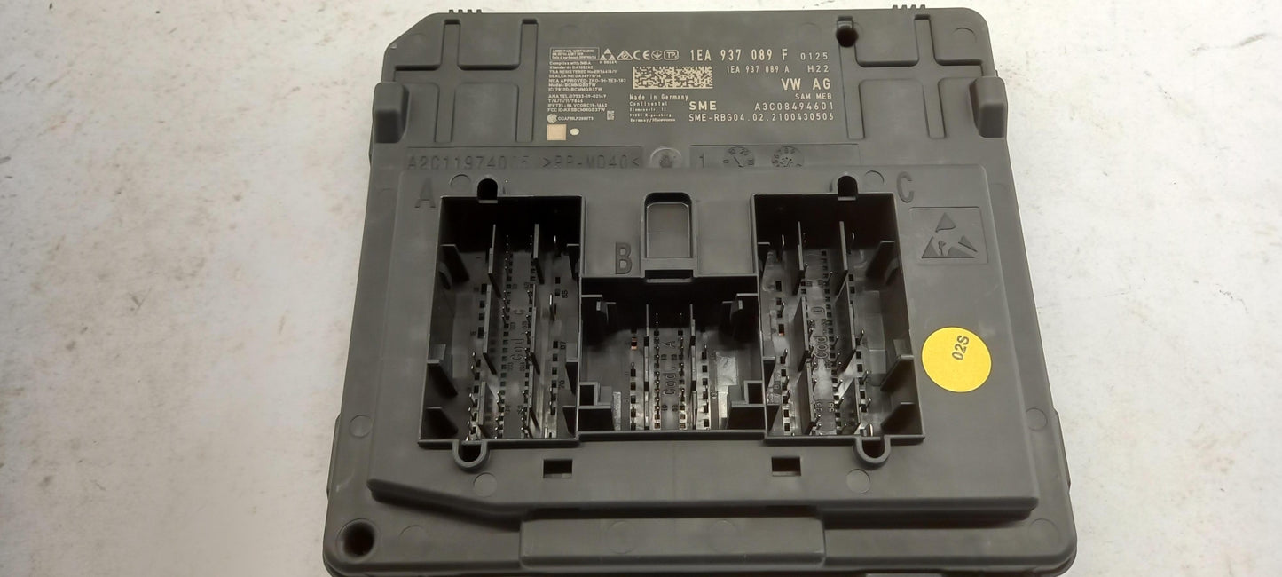 Original VW ID.3 E1 SKODA Enyaq 5A Bordnetzsteuergerät 1EA937089F