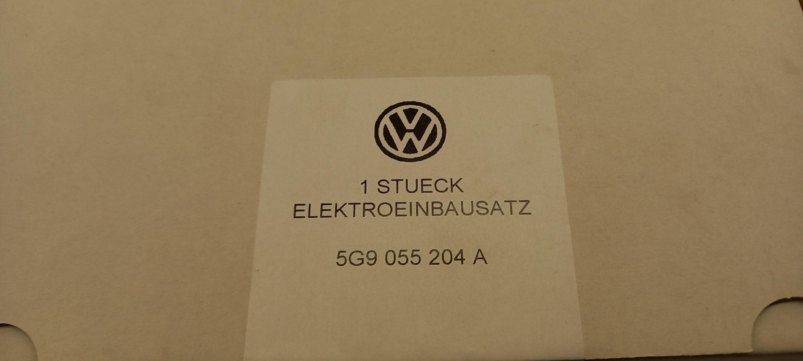 Original OE Volkswagen Anhängerkupplung Elektrosatz 5G9055204A