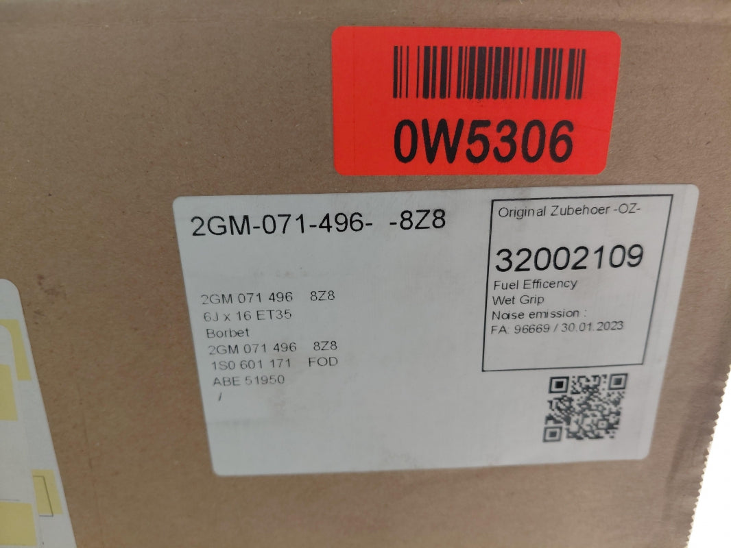 Original VW T-Cross Alufelge Merano 6Jx16 ET35 diamond silber 2GM0714968Z8