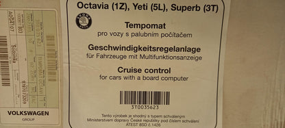 Original OE Volkswagen Schalter 3T0035623