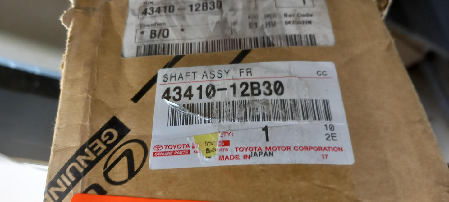Original OE TOYOTA Antriebswelle 4341012B30