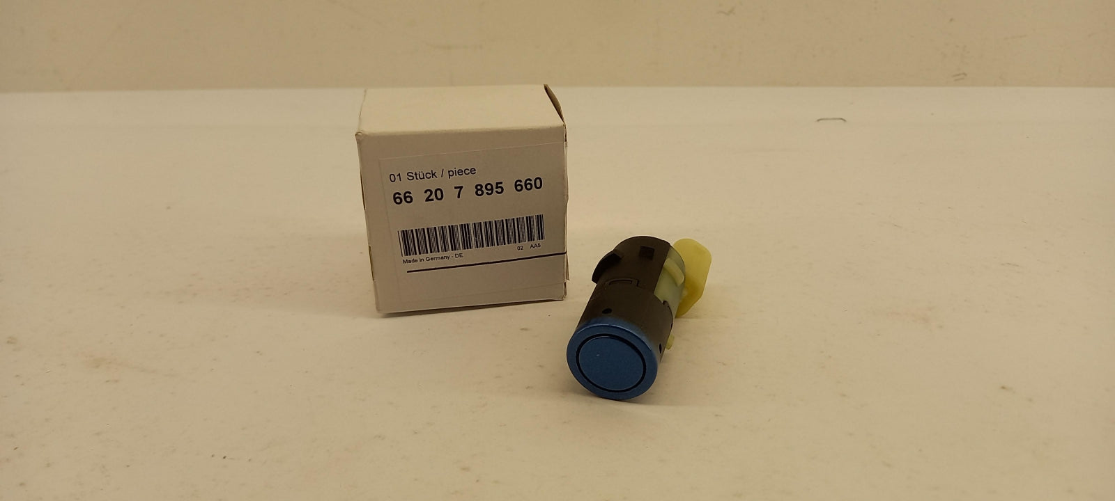 Original BMW 3er E46 Parksensor Ultraschallsensor Estoril blau 66207895660