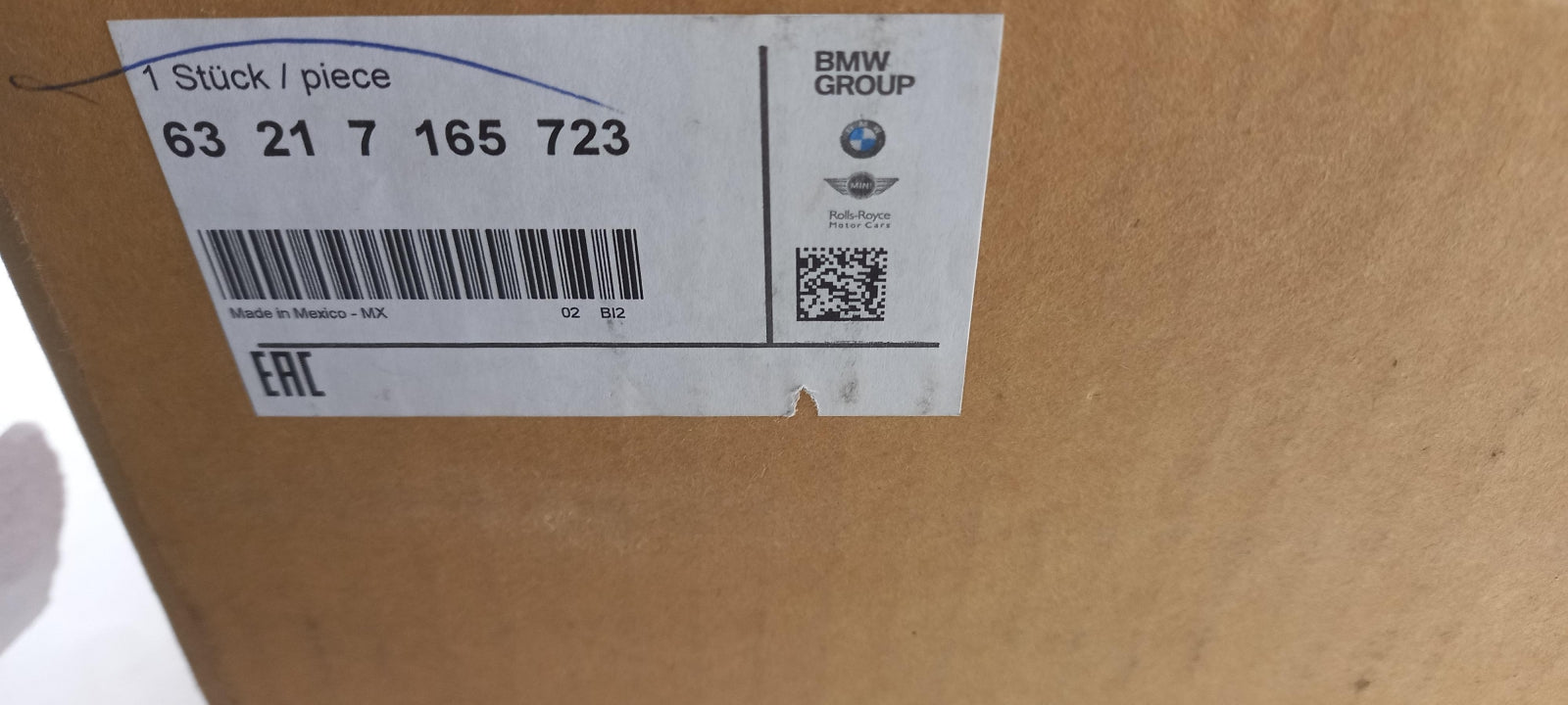 Original BMW Z4 E85 Heckleuchte Rücklicht links 63217165723