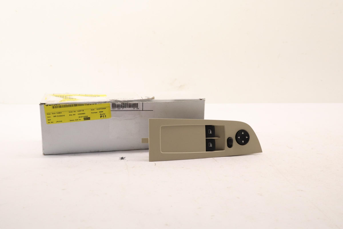 Original BMW 3er E92 Fensterheberschalter Fahrer beige 61319217358