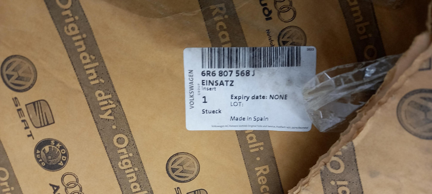 Original OE Volkswagen Stoßstange Schutz 6R6807568J