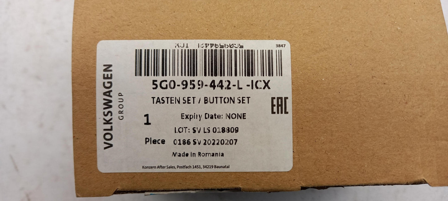 Original OE Volkswagen Lenkradschalter 5G0959442LICX