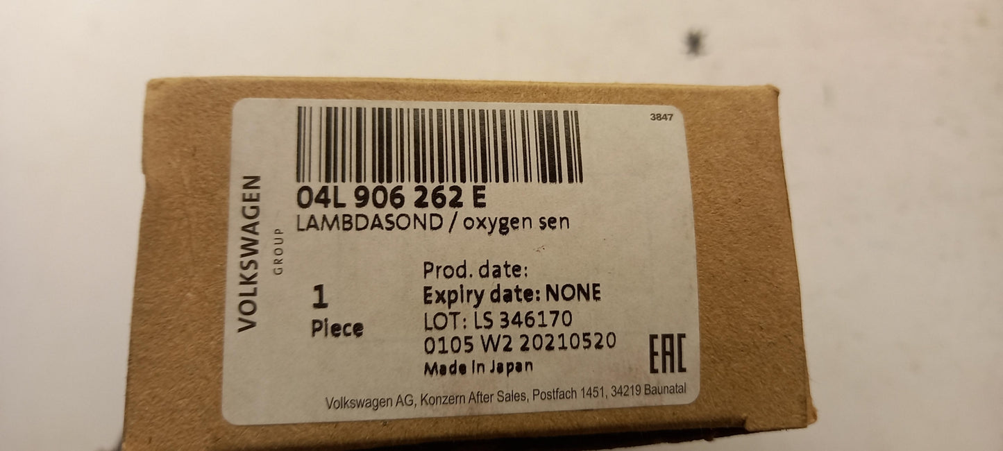 Original OE Volkswagen Lambdasonde 04L906262E