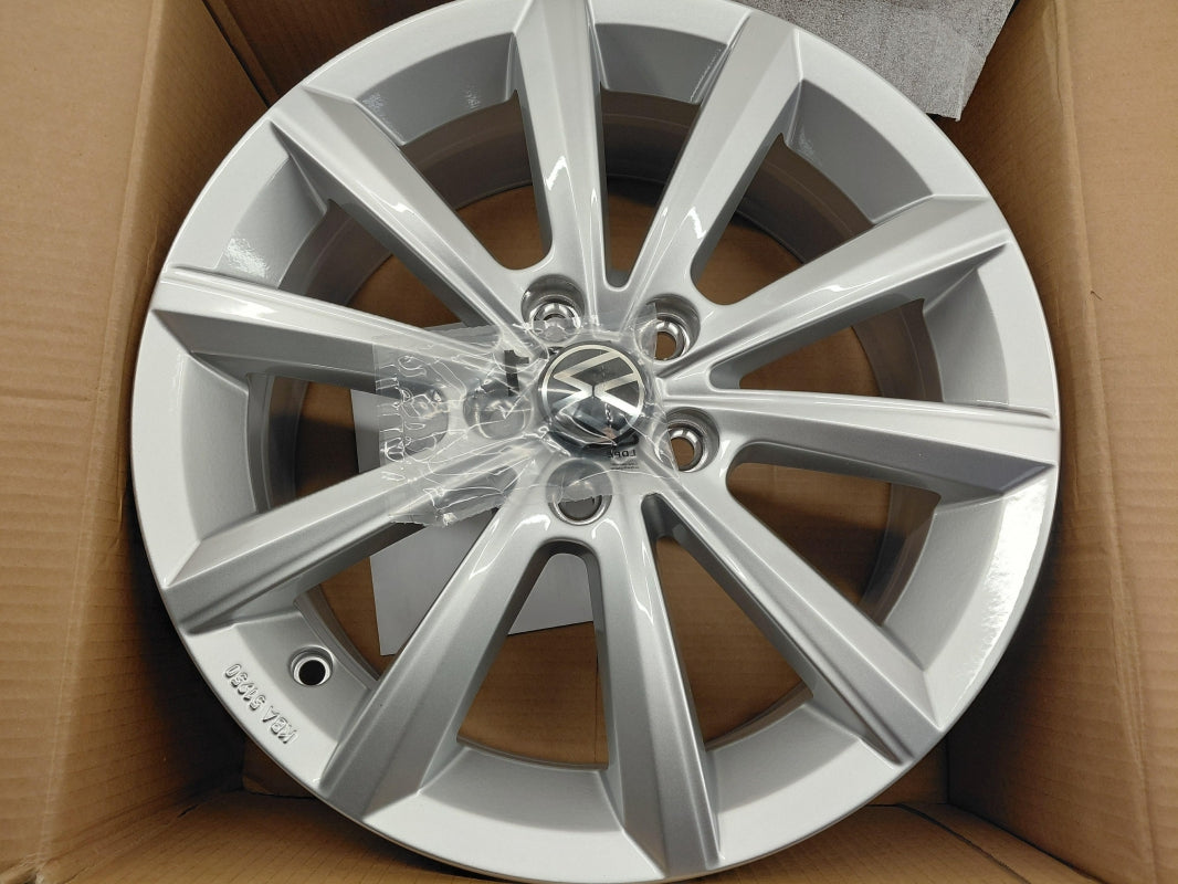 Original VW T-Cross Alufelge Merano 6Jx16 ET35 diamond silber 2GM0714968Z8