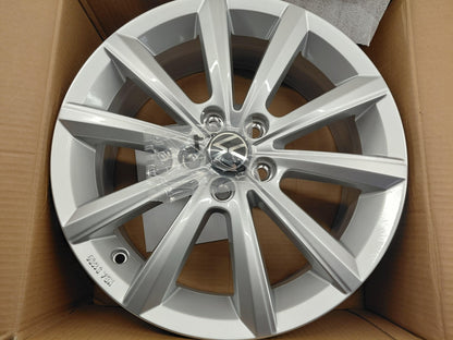 Original VW T-Cross Alufelge Merano 6Jx16 ET35 diamond silber 2GM0714968Z8
