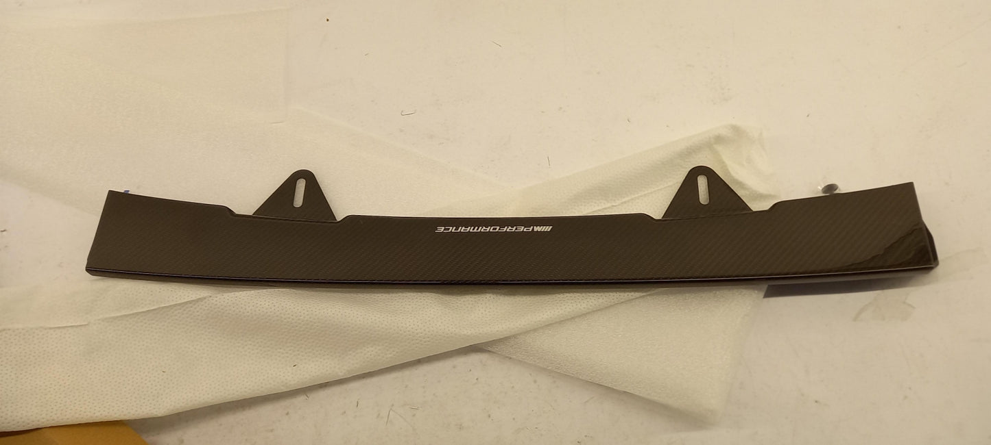 Original BMW M5 F90 LCI Stoßfängerabdeckung Carbon vorne 51192472299