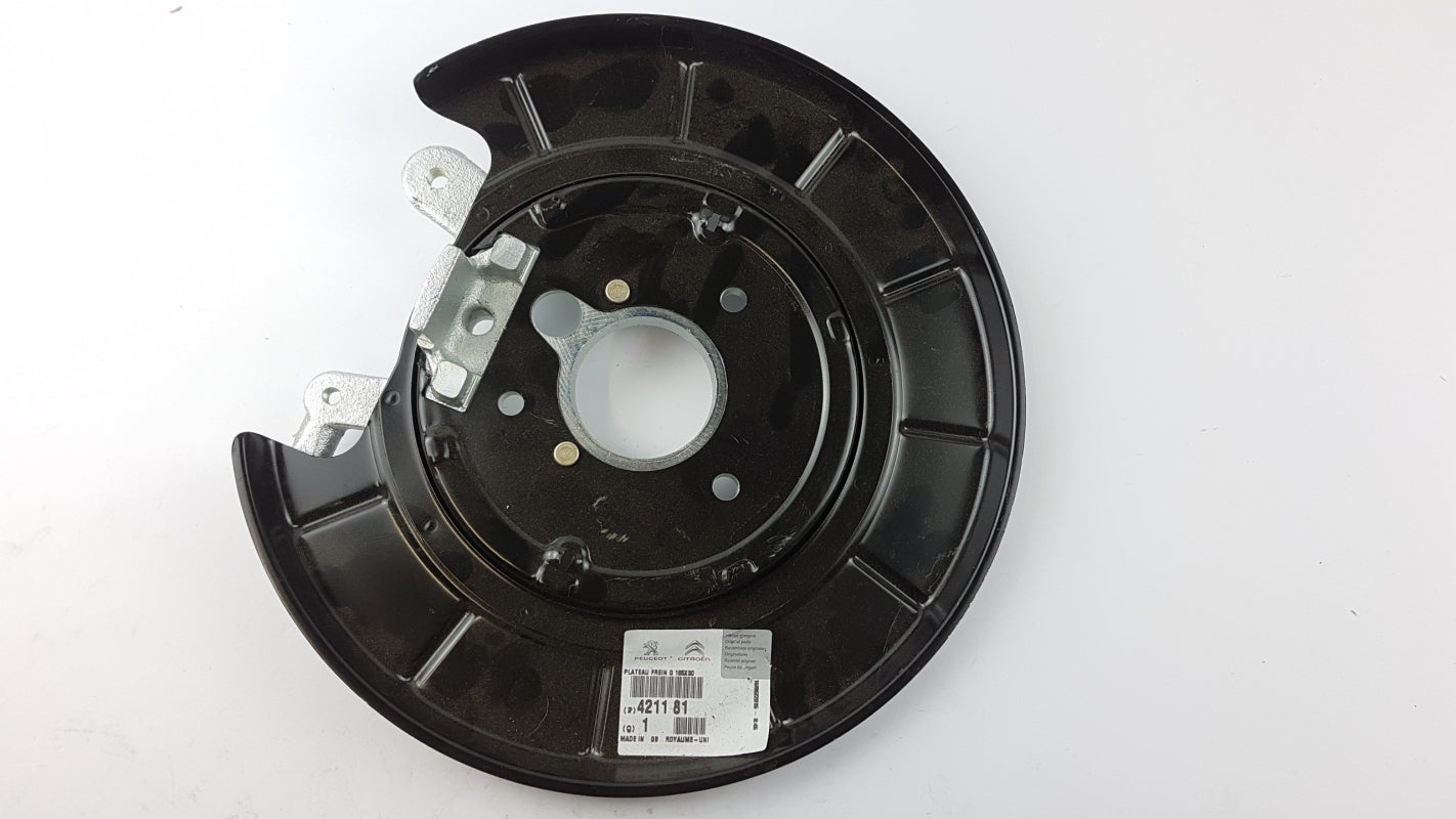 Original OE Peugeot Bremsscheibe Spritzblech 421181