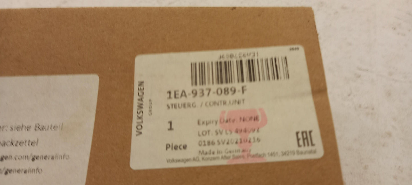 Original VW ID.3 E1 SKODA Enyaq 5A Bordnetzsteuergerät 1EA937089F